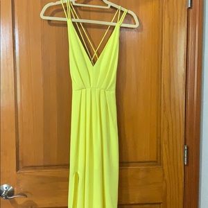 Yellow Maxi Dress